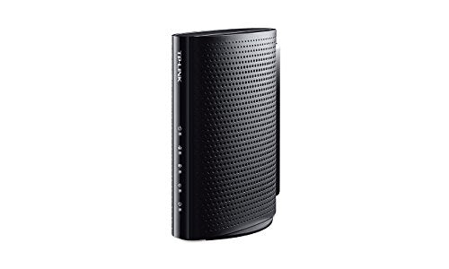 TP-Link TC-7610 DOCSIS 3.0 (8x4) Cable Modem. Max Download Speeds Up to 343Mbps. Certified for Comcast XFINITY, Spectrum, Cox, and More. Separate