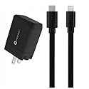 mworks! mPOWER! PD Home Charger 6 FT Type-C to Lightning Cable