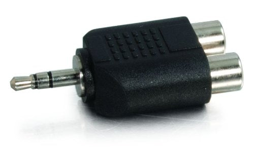 CABLES TO GO 3.5MM MALE TO (2) RCA FEMALE ADAPTER