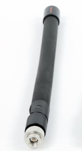 Antenna for Police Scanner Radios | 843S Remtronix | SMA End Type | VHF/UHF/800 MHz Tri- Band | 8" Flexible Police Scanner Antenna | Increase