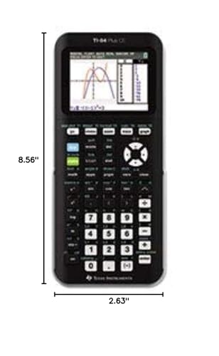Texas Instruments ti-84 Plus Ce Color Graphing Calculator, Black