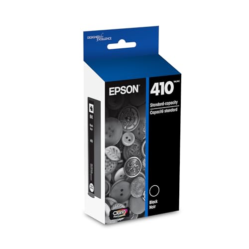 EPSON 410 Claria Premium Ink Standard Capacity (T410020-S) Works with Expression XP-530, 630, 640, 7100, 830