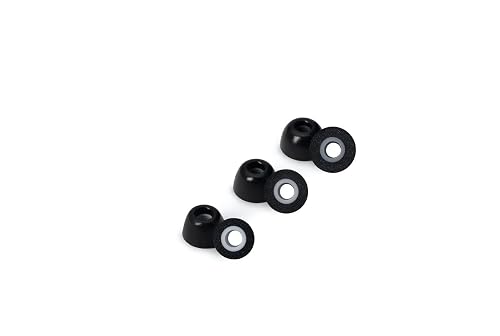 Status Audio - Pro X Memory Foam Eartips (Black Alloy)