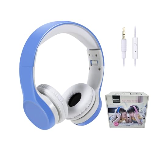YUSONIC Kids Headphones with Cord, Toddler Headphones with Sharing Function, 85dB/93dB Safe Volume Limit, for Toddler Children Baby Boys Girls…