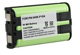 Cordless Phone Battery for Panasonic HHR-P104, Bulk Packaging)