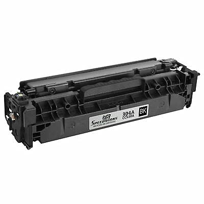 SPEEDYINKS Remanufactured Toner Cartridge Replacement for HP 304A (Black, Cyan, Magenta, Yellow, 4-Pack) Compatible with Color LaserJet CM2320FXI