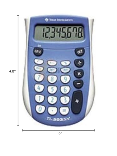 Texas TI-503SV 8 Digit Basic Handheld Calculator
