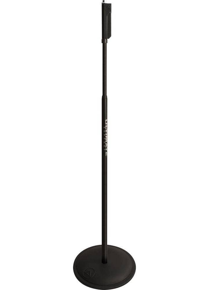 Ultimate Support LIVE-MC-70B Live Retro Series Mic Stand w/One-Handed Height Adjustment & Round Weighted Base