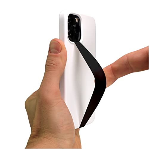 Phone Loops Silicone Elastic Phone Holder, Hand Strap, Light Slim & Discreet Grip