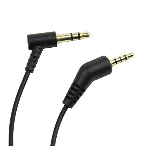 Alitutumao Replacement Audio Cable Cord Extension Wire Compatible with Bose QuietComfort 3 QC 3 Headphones, 4.6FT