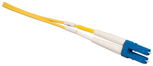 Allen Tel GBLCC-D4-01 Fiber Optic Cable Assembly Patch Cord, LC To SC, Duplex Cable, Multimode Fiber, 1-Meter Length, Aqua Jacket