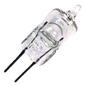 Ushio 1003030 - JC12V-10W/G4 C-6 2000HR Bi Pin Base Single Ended Halogen Light Bulb
