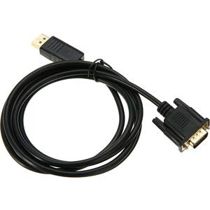 4XEM 3FT 1M DISPLAYPORT TO VGA ADAPT CONVERTER BLACK CABLES A/V DEVICE CABLES