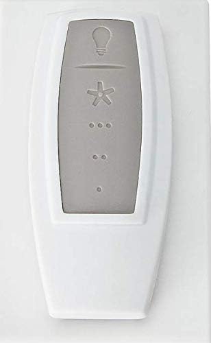 Hampton Bay 343668 Contemporary Universal 3-Speed Ceiling Fan Control, White, Single