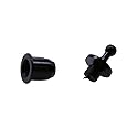 Treedix 12pair Speaker Grill Peg Kit Plastic Ball and Socket Type Grill Guides Pegs Cloth Buckle Screws Speaker Parts Accessories(12.5x11x10 mm)