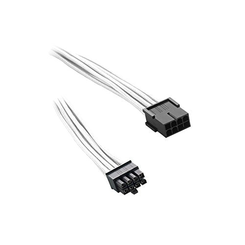 CableMod Classic ModFlex Sleeved 8-pin PCI-e Extension (White, 45cm)