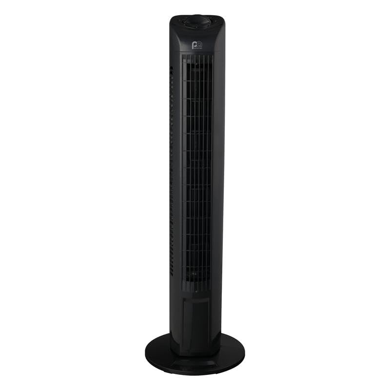 PerfectAire 6093054 29 in. Black Oscillating Tower Fan