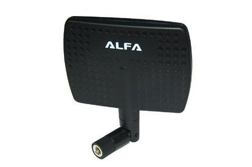 2 Pack of Alfa 2.4HGz 7dBi Booster SMA Panel High-Gain Screw-On Swivel Antenna - See Description for Compatibility