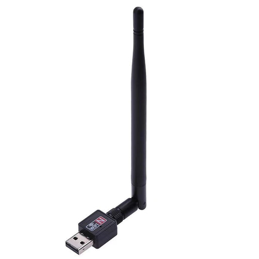 WiFi WLAN Stick Adapter 150Mbit 2dBi Wireless USB WiFi Network Adapter Dongle Antenna for Windows Vista/XP/2000/7/8/10, Linux, MAC OS