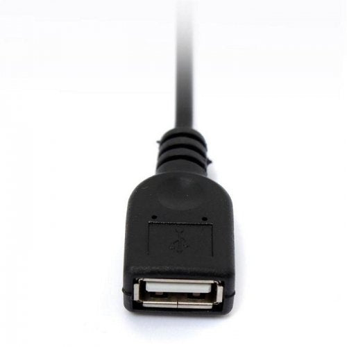 JSER 5V USB Female to DC Power Jack 5.5x2.1mm Charge Adpter Cable Compatible for Cell Phone & Tablet & Light