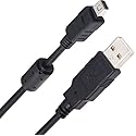 ienza USB Data File Picture Transfer Charger Charging Wire Cord Cable CB-USB5 USB6 USB8 for Olympus Tough TG-830 TG-630 TG-860 TG-870 & Select Stylus