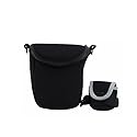 BIZOEdigital Protable Camera Cover Case Bag For Olympus E-M10 EM10II E-M5II EP3 EM5 EPL6 EPL7 E-PL8 EPL5 EP5 14-42mm Lens with strap (Black)