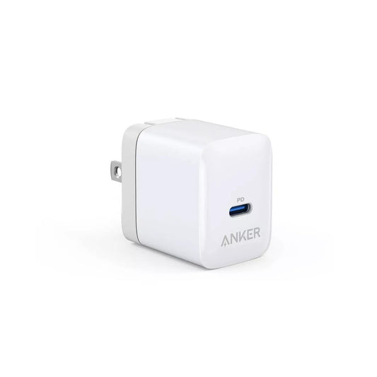 Anker PowerPort III 20W USB-C Wall Charger, Compact Fast Charger, Foldable Plug, Quick Charging for iPhone 16 Series, Galaxy, Pixel, iPad (Cable Not