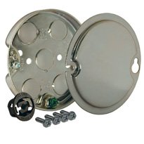 Hubbell-Raco 295 4IN ROUND CEILING FAN RATED PAN 1/2IN DEEP 1/2 KO