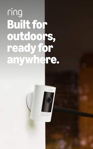 Ring Outdoor Cam (Stick Up Cam), Weather-resistant home or business security camera, outdoor ready, Live View, Color Night Vision, Two-Way Talk