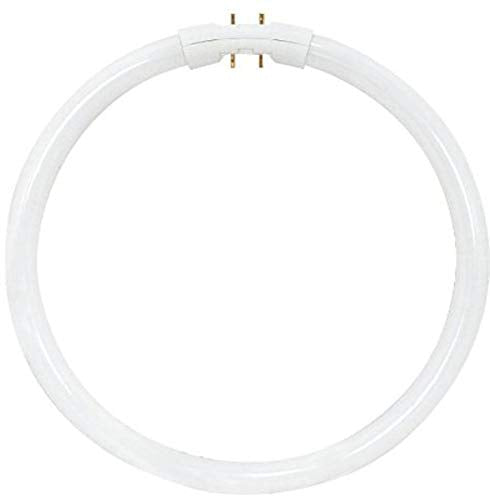 Satco S8163 4100K 55-Watt 2GX13 T5 Circline High Performance Lamp, Cool White