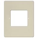 IST RETRO Intercom Room & Patio Station Vertical Plastic Cover Plate, Almond (RETRO-5RVA)