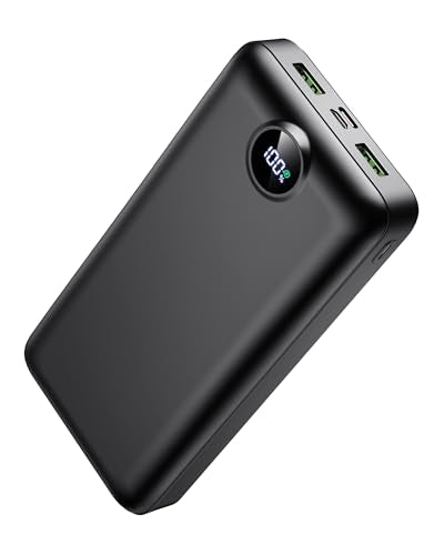 Portable Charger Power Bank 50000mAh 22.5W Fast Charging USB C Battery Bank External Battery Pack Digital Display Phone Charger with 3 Output & 2