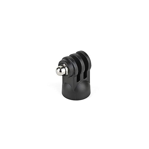 Joby Pin Joint Mount for Action Cameras Like GoPros, Compact and Durable, for 1/4"-20 Attachment, in ABS Plastic and Stainless Steel, for Content