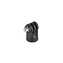 Joby Pin Joint Mount for Action Cameras Like GoPros, Compact and Durable, for 1/4"-20 Attachment, in ABS Plastic and Stainless Steel, for Content