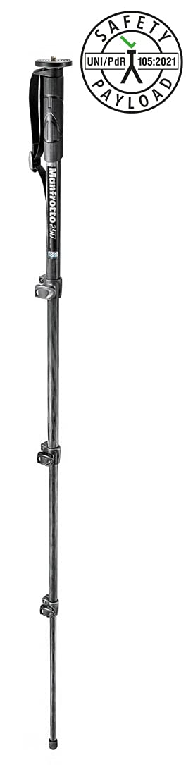 Manfrotto MM290C4 290 Carbon Fiber Monopod - International Version (No US Warranty) (Black)
