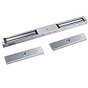 UHPPOTE Double Door Electromagnetic Lock 600lbs Holding Force Fail Safe for Access Control System