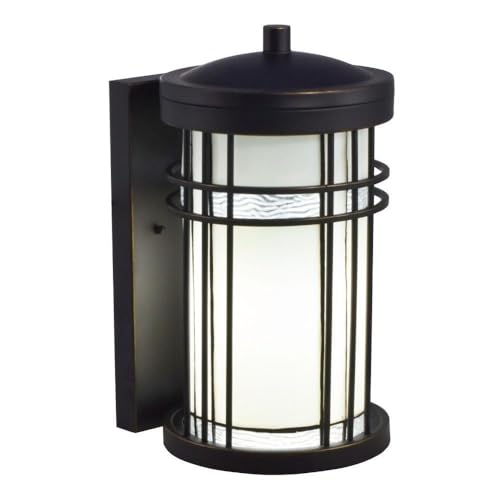 Dale Tiffany TW17026 Dijon Black Wall Sconce LED Outdoor Light Exterior Lighting Fixture for Home Decor