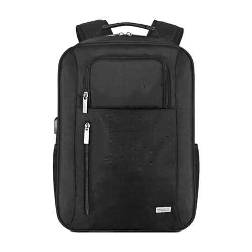CODi Magna 17.3" Laptop Backpack - TSA-Friendly, Anti-Theft, USB Charging Port, Padded Laptop & Tablet Compartments, Water-Resistant Business Travel