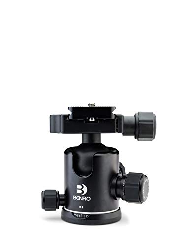 Professional Benro Ball Head for Tripods with High-Precision Control, Smooth 360° Panning, Secure Quick-Release Clamp, Heavy-Duty Stability for Photo