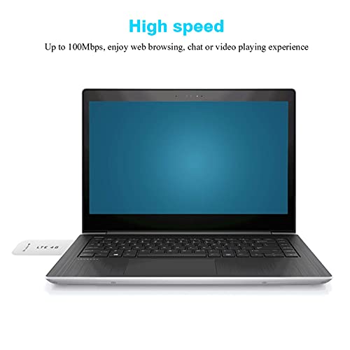 High Speed 4G LTE USB Network Adapter Hotspot Router,Share Up to 8 Users Plug and Play for Southeast Asia Africa and The Middle East (with Wi Fi