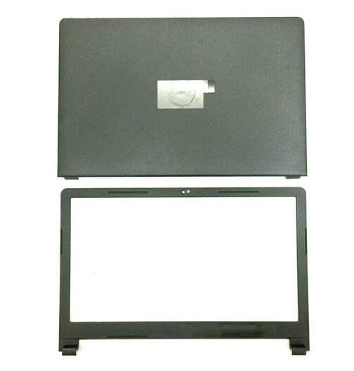 Black LCD Back Cover Top Base Rear Lid+Front Bezel Compatible with Dell Inspiron 15 3565 3567 P63F P63F002 P63F003