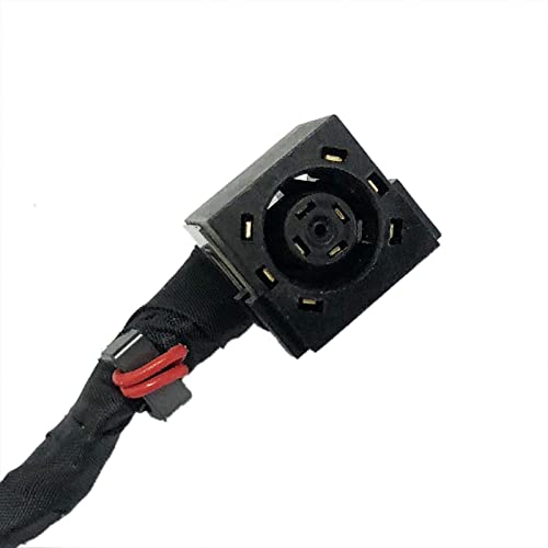 Zahara DC Power Jack Cable Replacement for Dell M17 R3 M17 R4 GDQ71 9DMWR 09DMWR DC30101017B00 DC Power Input Jack Plug with Cable