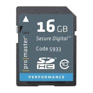 PRO Performance 16GB, SD/HC, Class 10-163x Memory Card
