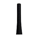 Metra Electronics - Black Rubber Replacement Mast - 3 inch (44-STUB) Metra Replacement Antenna Masts