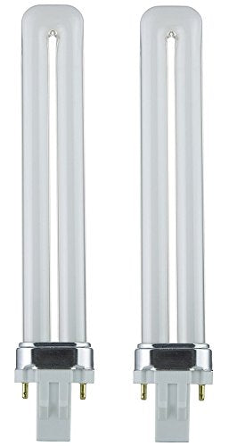 Sunlite PL13/SP27K 13-Watt Compact Fluorescent Plug-In 2-Pin Light Bulb, 2700K Color (2 Pack, 2700K Color)