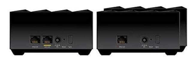 NETGEAR Nighthawk MK63S AX1800 Whole Home Mesh Wi-Fi 6 System with 1.8GBPS Speed, OFDMA Technology, and WPS Security Protocol (Black, 3-Pack, Renewed)