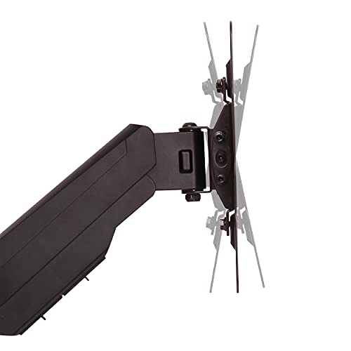 Homevision Technology LCD5447BLK Full Motion Wall Mount for 23" to 55" Flat Panel TV, Black