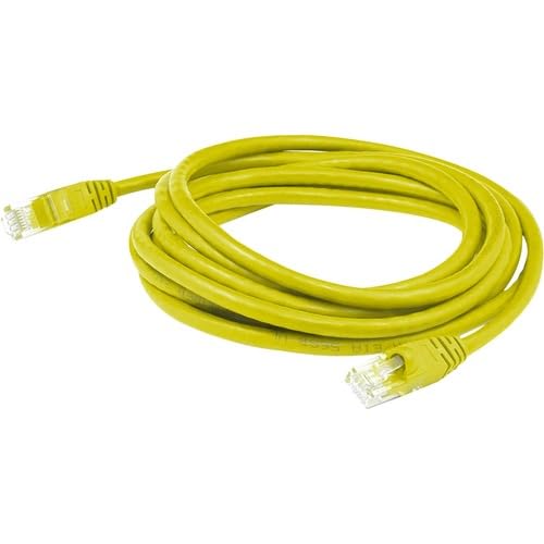 AddOn 6FT RJ-45 (Male) to RJ-45 (Male) Shielded Straight Yellow CAT6 STP PVC COP