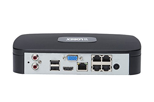 Lorex LNR1141TC4 4Ch 1TB Cloud Connect with 4 x 1080p HD Cameras (Black)