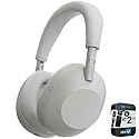 Sony WH-1000XM6/S Best Wireless Noise Canceling Headphones, Platinum Silver Bundle with Deco Gear CPS Exclusive 26 Month Protection Pack | Official…